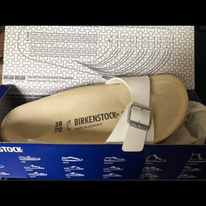 SOLD White Madrid Birkenstock (Sold)